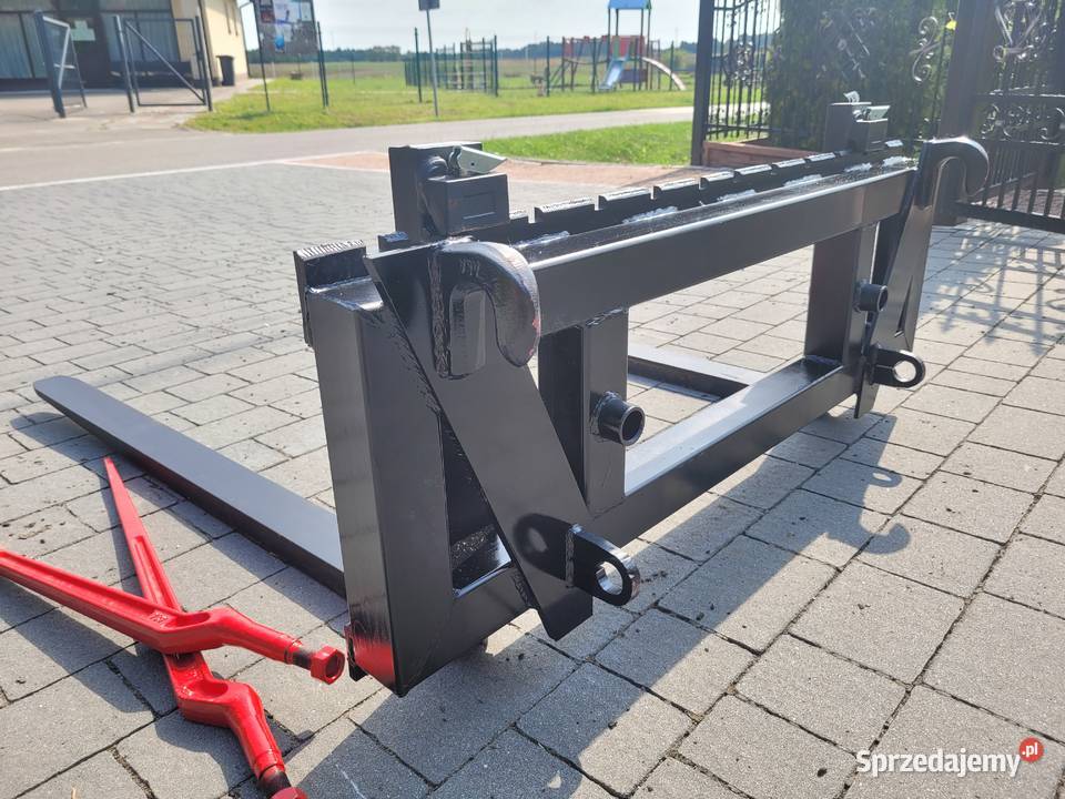 Paleciak do ładowacza czołowego ciągnika widły nieuszkodzony Ładowacze czołowe Opole Lubelskie sprzedam