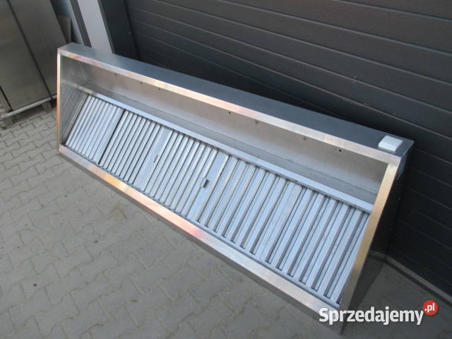 OKAP GASTRONOMICZNY SKOŚNY Z FILTRAMI 2508045 Gastronomia Ostrów Wielkopolski sprzedam