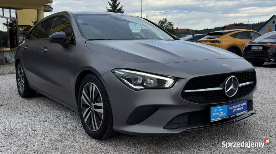 Mercedes CLA 200 Szary MATShooting światła przeciwmgielne Kamienna Góra sprzedam