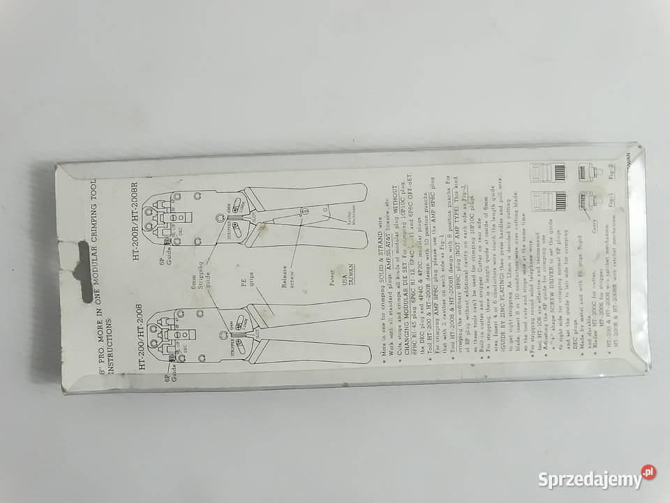 Profesjonalna Zaciskarka Modularna HT2008R RJ45