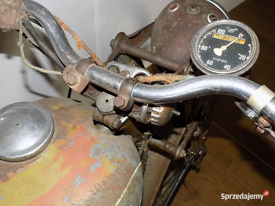 MOTOCYKL MSKWA 125 Rok produkcji 1948 Pozostałe Myślenice