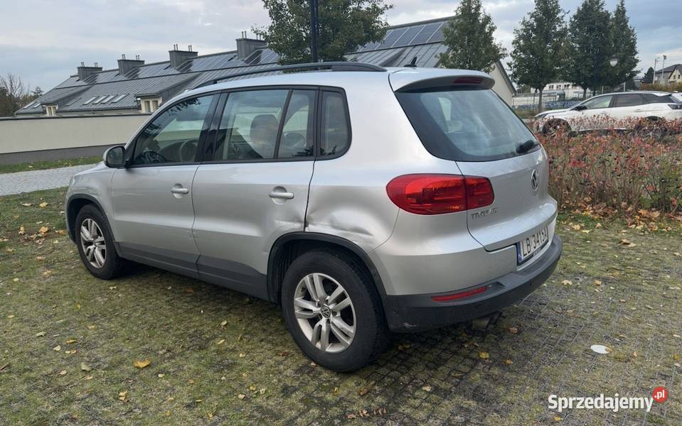 Tiguan uszkodzony bok lubelskie Biała Podlaska