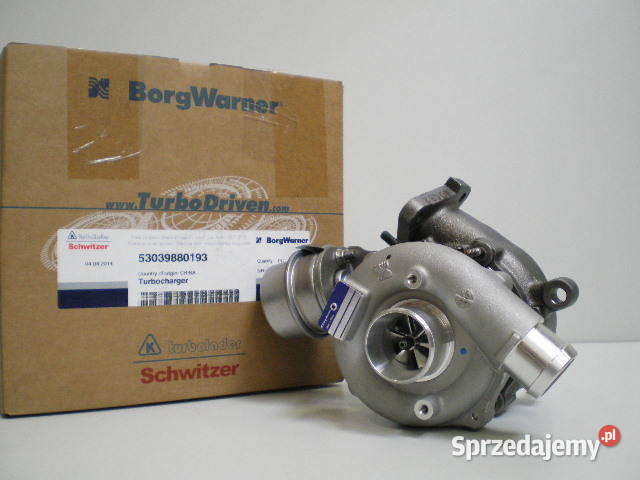 Turbosprężarka BorgWarner KKK 53039880193 ciężarowe Turbosprężarki Siedlce sprzedam