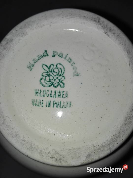 Fajans WŁOCŁAWEK talerz wazonik popielniczka Bielsko-Biała sprzedam