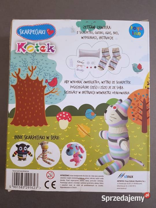 Skarpeciaki Kotek DIY stunx 5 lat+ Kraków