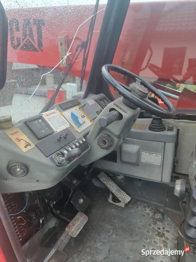 Caterpillar th63 Widły i łyżka 5000motogodzin Raba Wyżna