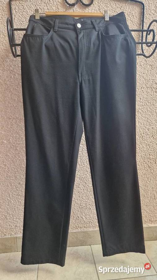 Spodnie Trussardi czarne nowe rozmiar 33 sprzedam