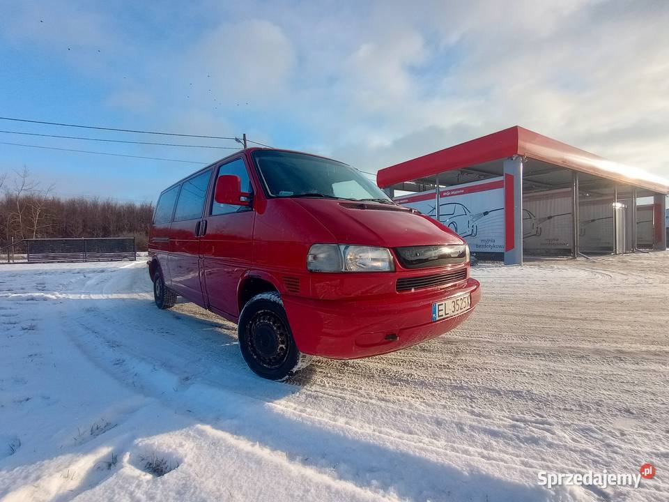 Volkswagen T4 transporter caravelle DŁUGI LIFT 9 Łódź sprzedam