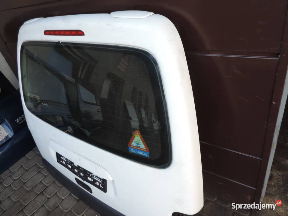PEUGEOT PARTNER I FL KLAPA BAGAŻNIKA TYŁ TYLNA Rok produkcji 2004