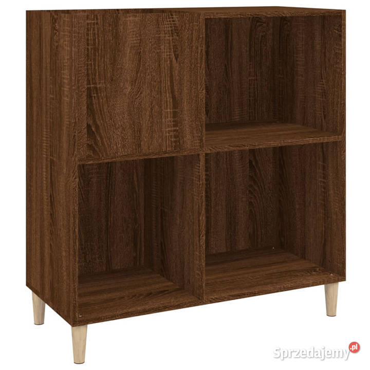 Szafka na płyty brązowy dąb 845x38x89 WM831996