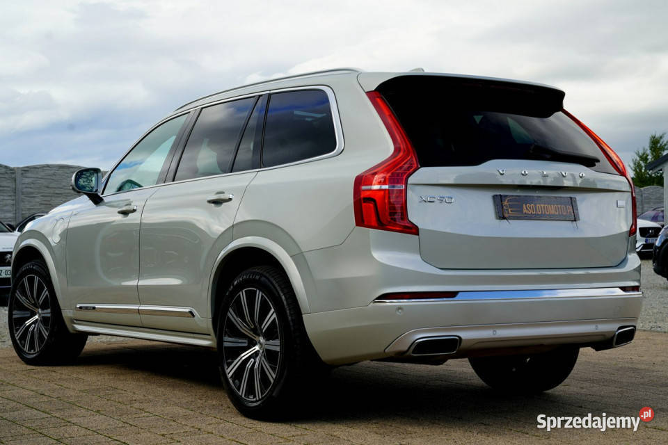 Volvo XC 90 RECHARGE panorama FUL LED wentylacja czujnik zmierzchu opolskie Otmuchów