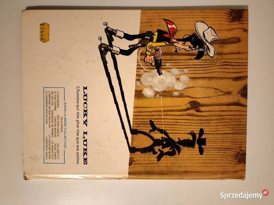 Lucky Luke Canyon Apache 1977 Morris Goscinny Kościan