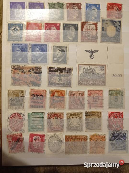 Znaczki pocztowe Świat 300 klaserów wyprzedaż Chrząstów