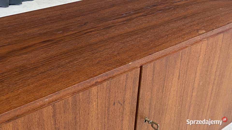 Para szafek vintage PRL lata 60 teak styl