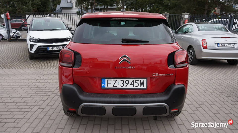 Citroen C3 Aircross super stan Gwarancja lakier metallic lubuskie Zielona Góra