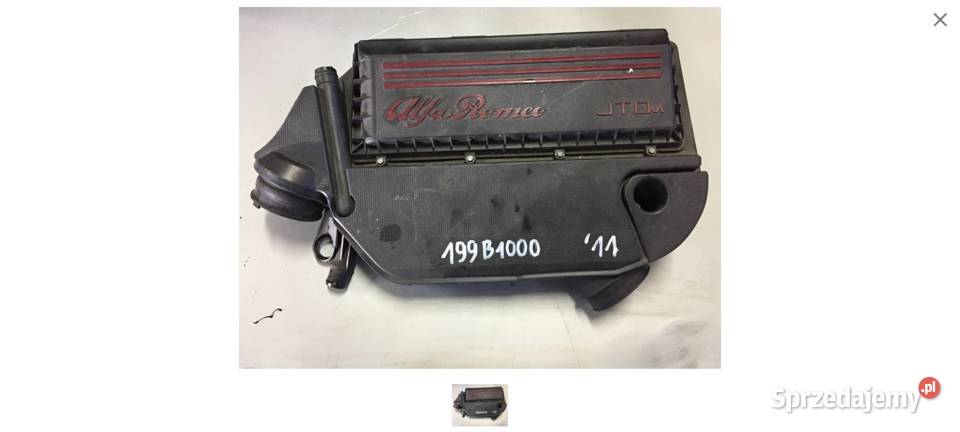 obudowa filtra powietrza alfa romeo fiat 13JTDm Jelcz-Laskowice sprzedam