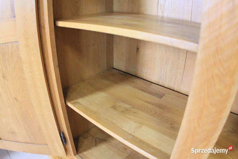 Szafa dębowa piękne zdobienia lite drewno śląskie Góra sprzedam