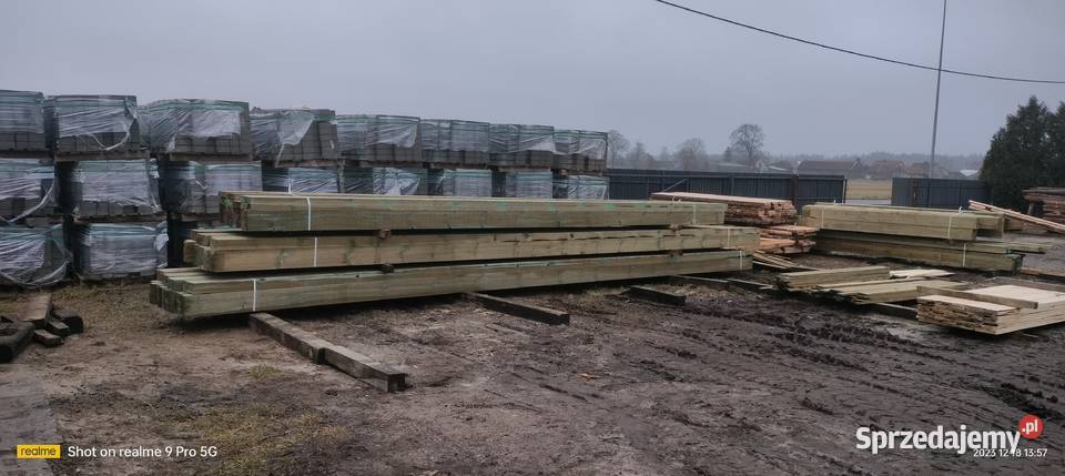 Więźba dachowa 1400 Łaty 3 MB Deska 1000zl Produkcja Wielbark