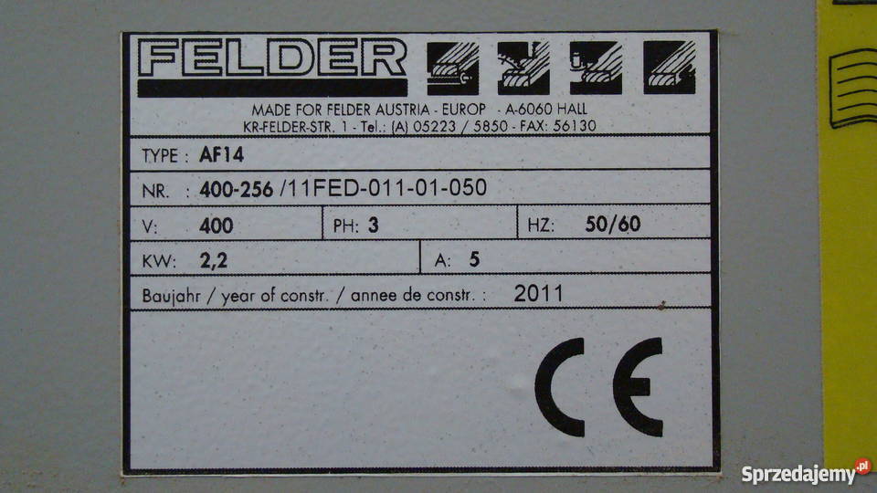 Pilarko frezarka Felder Hammer B3 Winner Comfort Lubin