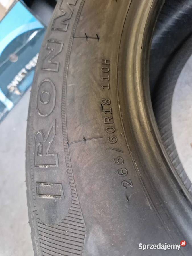 1x Opona Ironman 265 60 R18 RBSUV NOWA Motoryzacja Lubartów