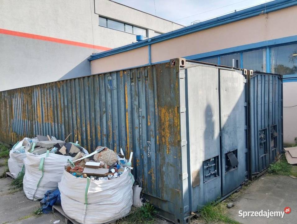Sprzedam kontenery morski socjalny