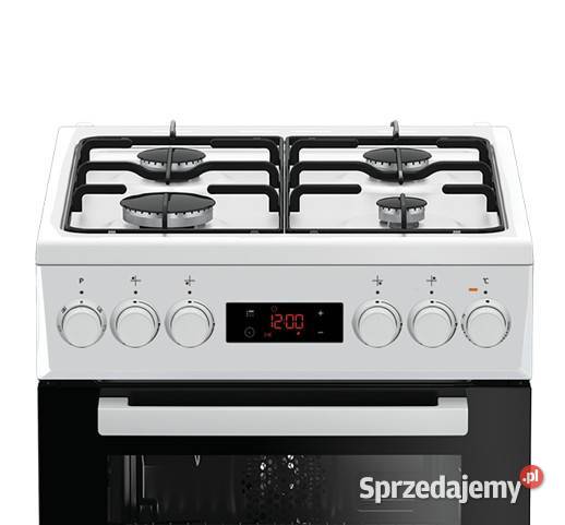 Kuchnia gazelek BEKO FSE52321DWD 60 55L wolnostojące Skawina