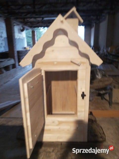 Wędzarnia ogrodowa drewniana podwójne ściany sprzedam