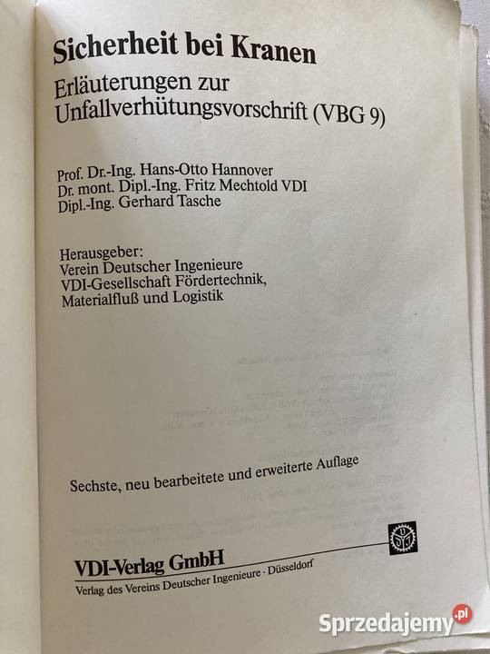 Książka Podręcznik Bezpieczeństwo Dźwigach 1 śląskie Czerwionka-Leszczyny sprzedam