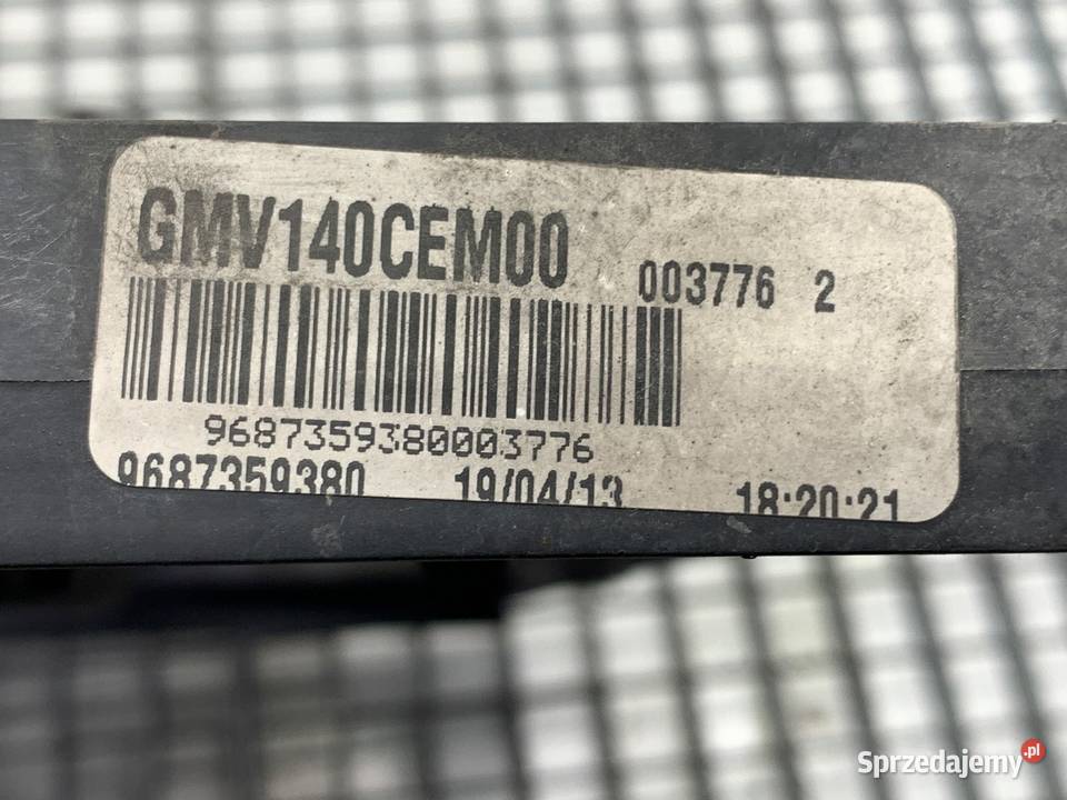 WENTYLATOR CHŁODNICY PEUGEOT 508 I 20 163 podkarpackie