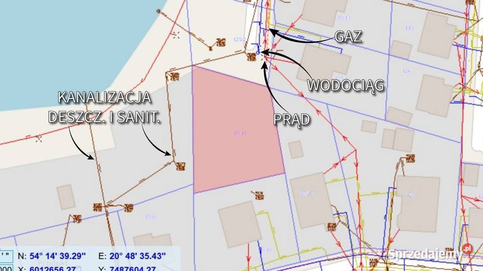 Działka budowlana z widokiem na jeziorko PCK