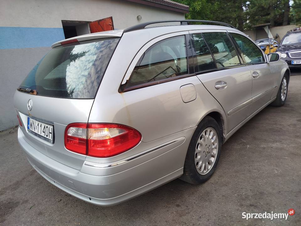 Mercedes w211 E240 V6 4matic full wspomaganie kierownicy Częstochowa