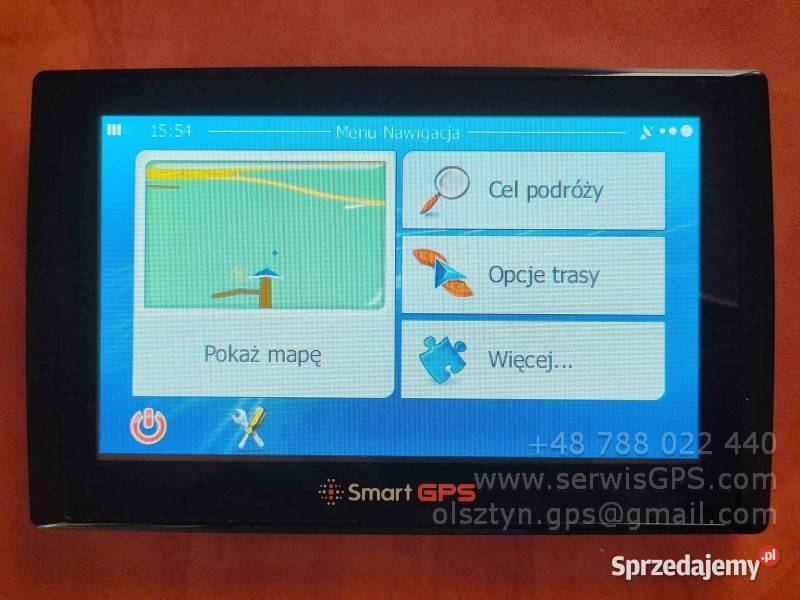 Mapy GPS nawigacje fabryczne przenośne TIR Olsztyn