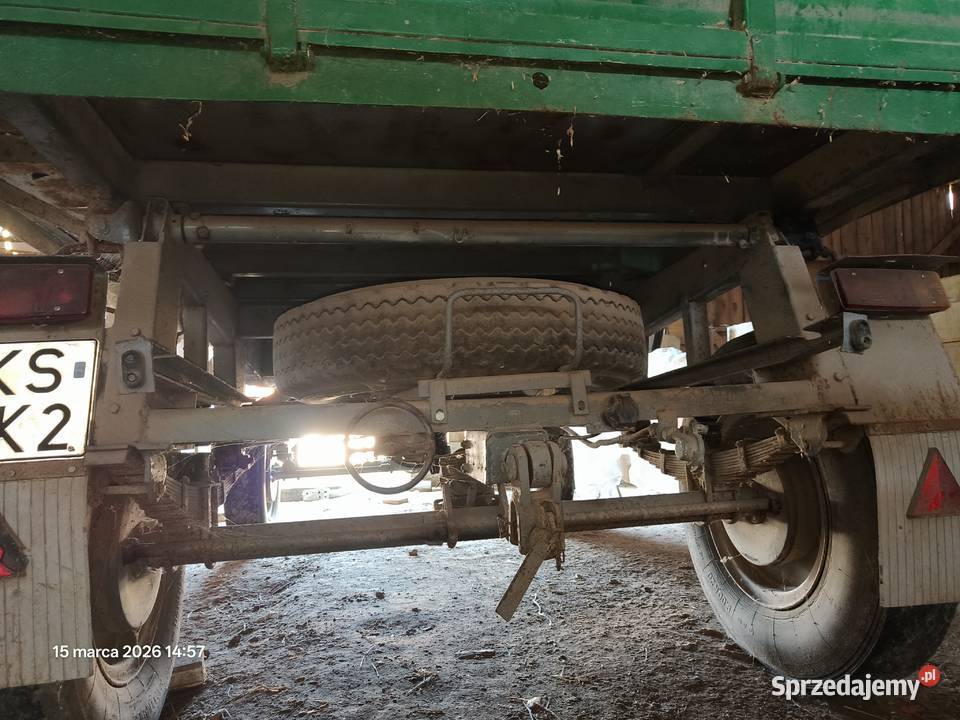 Przyczepa wywrotka Autosan d47a nieuszkodzony Potasznia
