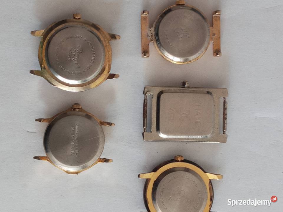 ZEGARKI KWARCOWE ZESTAW 5 SZTUK Szczecinek