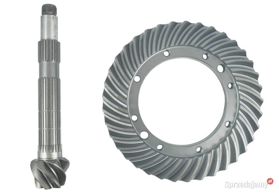 Koło talerzowe 37T wałek atakujący 265 mm 6T 24T Tajęcina