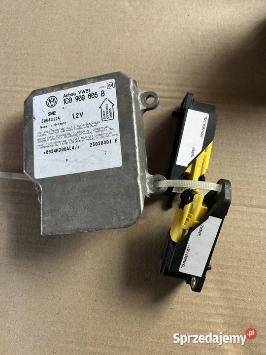 Moduł airbag czujniki boczne passat b5fl