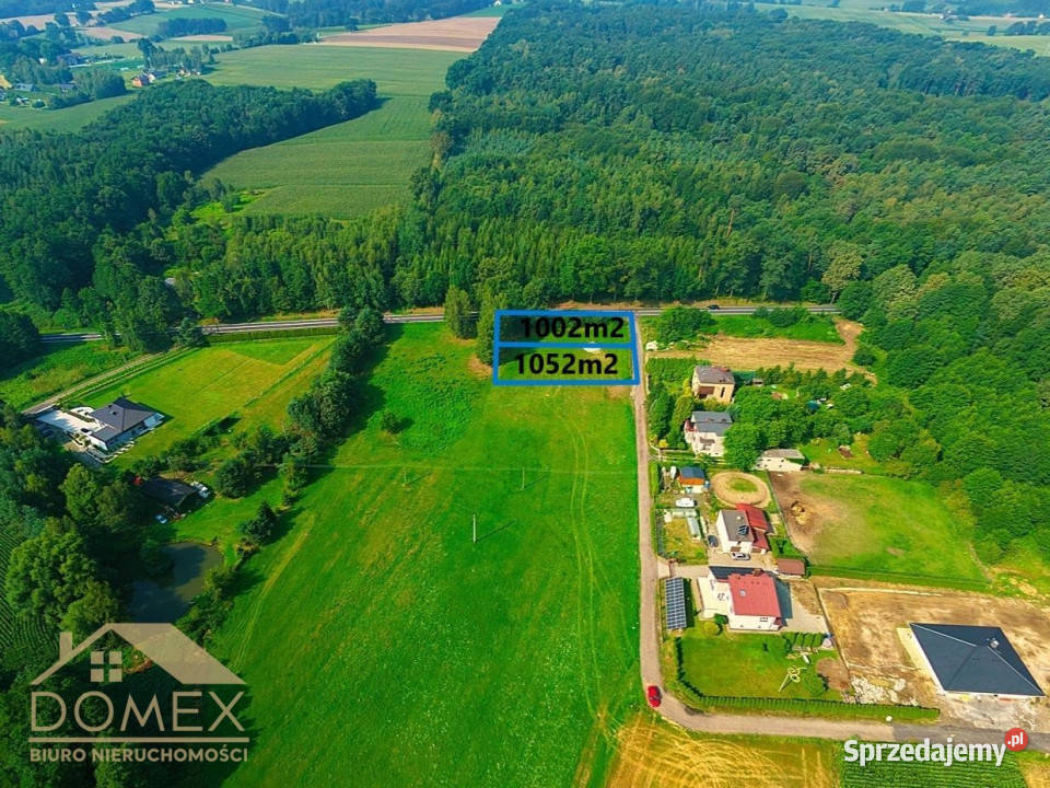 Sprzedam grunt 1052 metry Lyski Sprzedaż