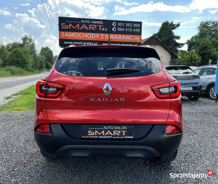 Renault Kadjar Automat Navi Kamera Salon Ledy I przyciemniane szyby Rydułtowy