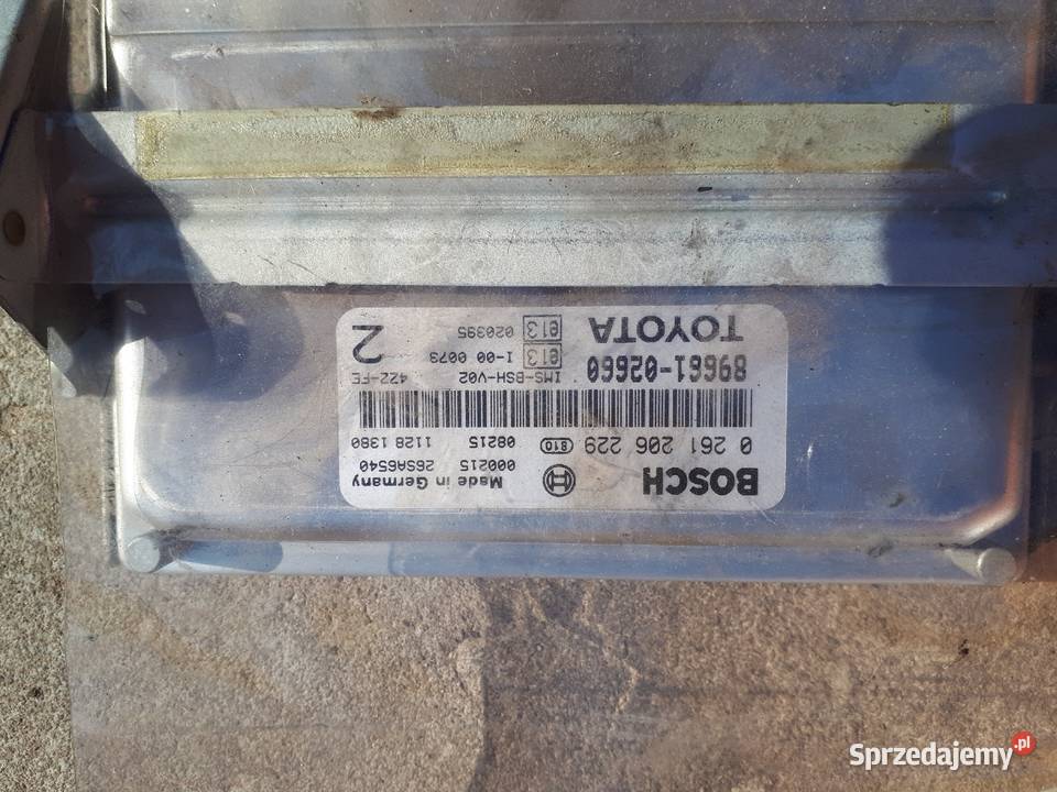 Sterownik silnika 14 VVTI Corolla E11 układ elektryczny silnika Sandomierz