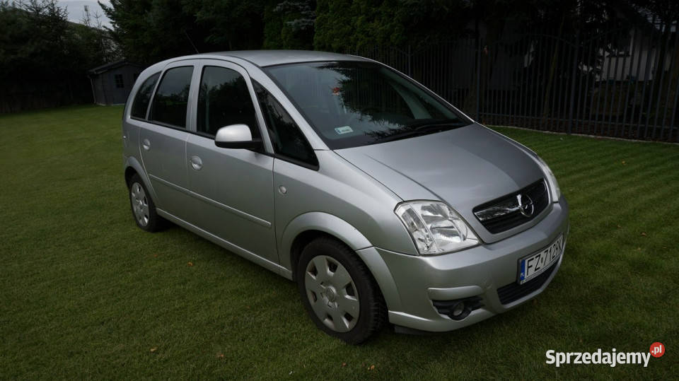 Opel Meriva zarejestrowany ubezpieczony wspomaganie kierownicy Zielona Góra
