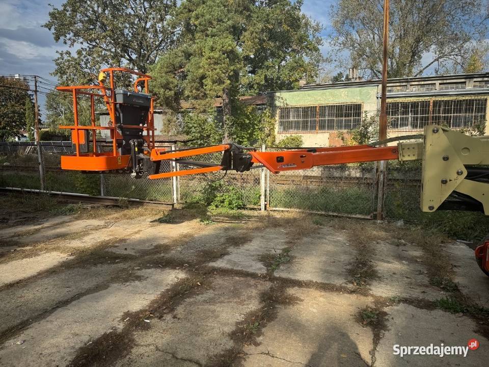 Podnośnik koszowy zwyżka akumulatorowy JLG E400 Pustków-Osiedle