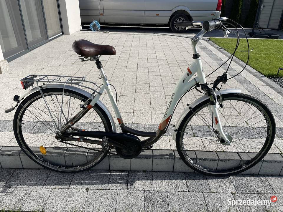 Rower 28 Damski Hercules UNO 7 Aluminiowy Biały Miejskie Inowrocław