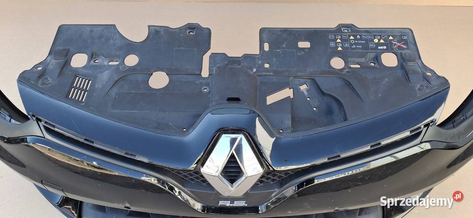 RENAULT CLIO IV RS 4 ZDERZAK PRZÓD PRZEDNI GRILL Bieleń
