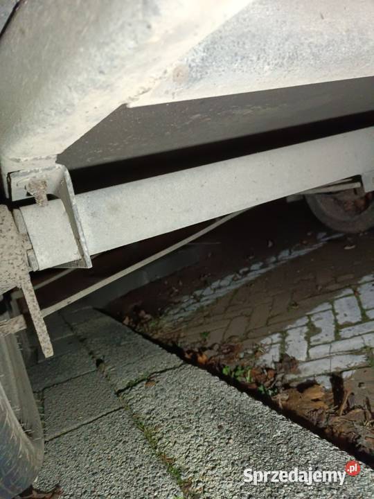 Przyczepa samochodowa dwuosiowa z plandeką duża opolskie Nysa sprzedam