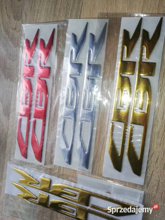 Emblematy CBR Honda 1para 3kolory CBR600 CBR1000 Poznań