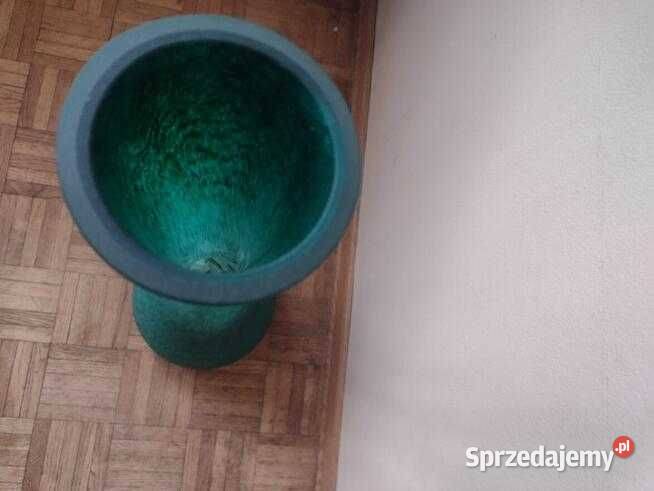Wazon 70 ozdobny turkusowy Warszawa sprzedam