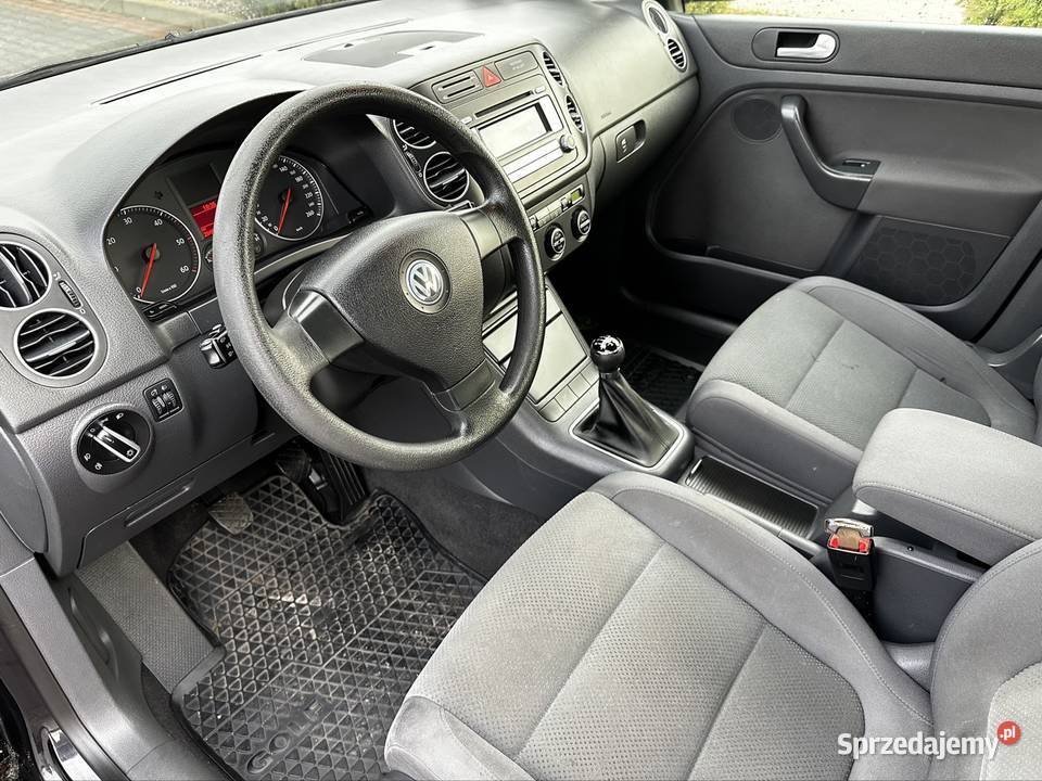 Volkswagen Golf Plus 19 TDI czarny klimatronic Włocławek