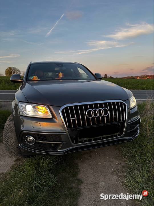 Audi Q5 30 TDI quattro Sline ACC Webasto Hak centralny zamek dolnośląskie Bolesławiec