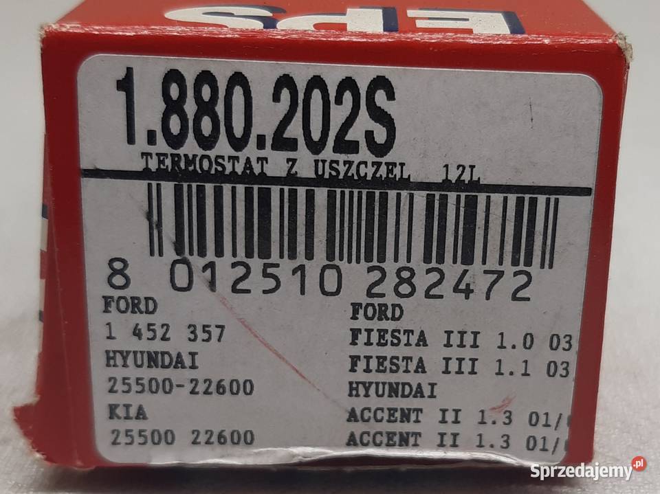 TERMOSTAT FORD ESCORT FIESTA HYUNDAI ACCENT II termostaty