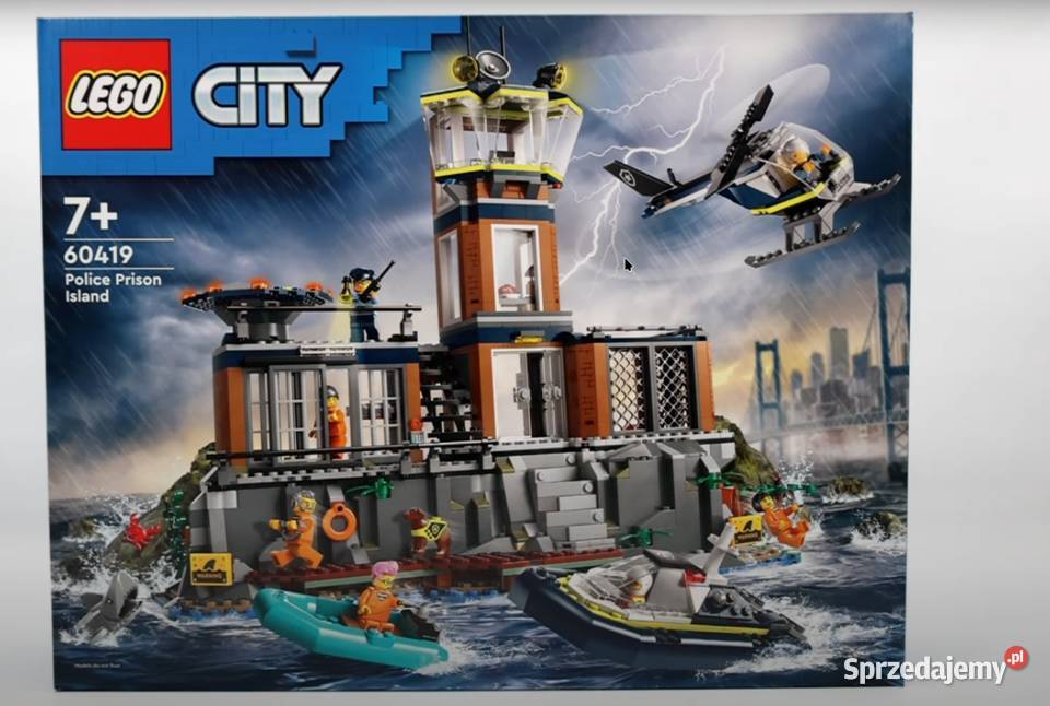Klocki LEGO CITY 60419 Policja Ucieczka z